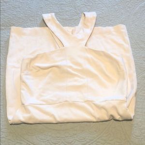 Boston proper cream dress